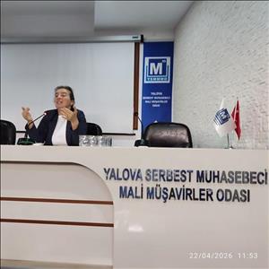Vergi Okuryazarlığı Etkinliği Yalova SMMM Odası Konferans Salonunda Gerçekleştirildi